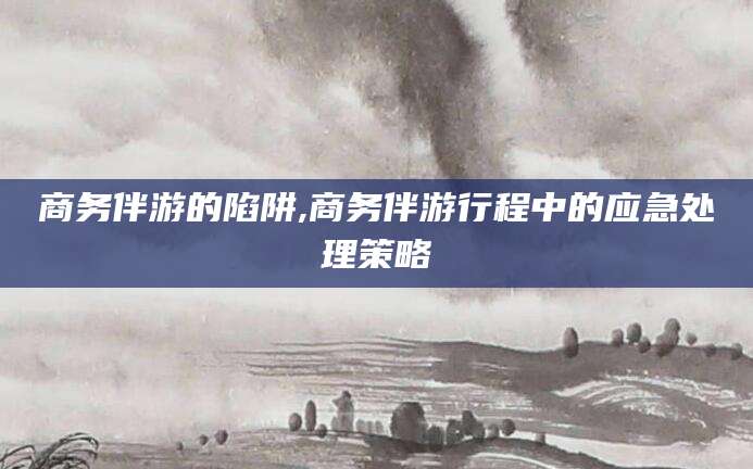 莱阳商务伴游的陷阱,商务伴游行程中的应急处理策略